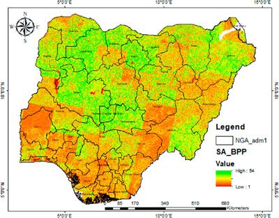Multicriteria GIS-based assessment of biomass energy potentials in Nigeria